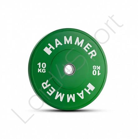 Obciążenie bumper 10 kg HAMMER 50mm 