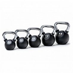 Kettlebell 18 kg gumowane GIPARA