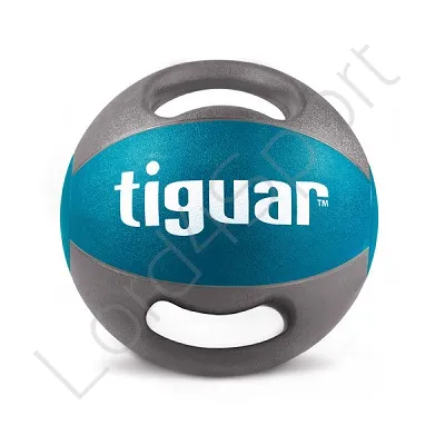 Piłka lekarska z uchwytami - 6kg -  TIGUAR