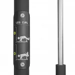 Maszyna ze stosem dwugłowy uda leżąc UF-023 - UpForm - 2