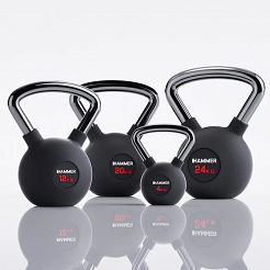 Kettlebell gumowany HAMMER PREMIUM 24 kg