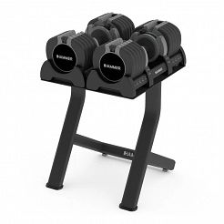 Zestaw hantli regulowanych ze stojakiem HAMMER STRONGLOCK 8.0 2 x 23 kg
