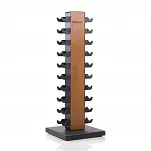 Zestaw hantli drewniano-stalowych 1-10 kg ze stojakiem HAMMER - 2