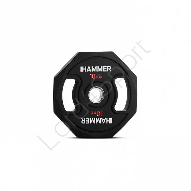 Obciążenie olimpijskie 10 kg HAMMER OCTAGON 50 mm
