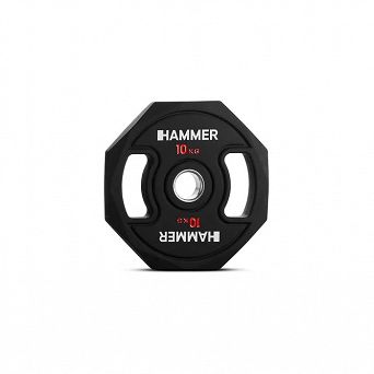 Obciążenie olimpijskie 10 kg HAMMER OCTAGON 50 mm