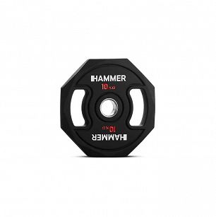 Obciążenie olimpijskie 10 kg HAMMER OCTAGON 50 mm