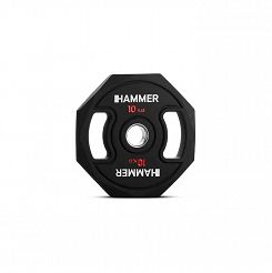 Obciążenie olimpijskie 10 kg HAMMER OCTAGON 50 mm