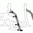 Ławka na barki MASTER SPORT JP-12B - 2