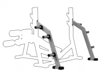 Ławka na barki MASTER SPORT JP-12B - 2