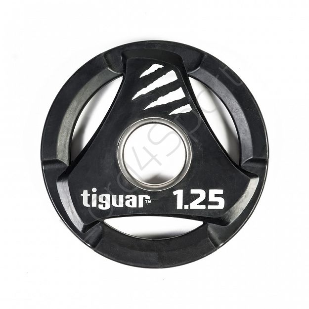 Obciążenie olimpijskie gumowane Tiguar 1,25 kg