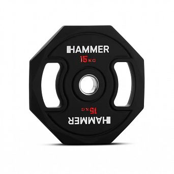 Obciążenie olimpijskie 15 kg HAMMER OCTAGON 50 mm