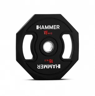 Obciążenie olimpijskie 15 kg HAMMER OCTAGON 50 mm
