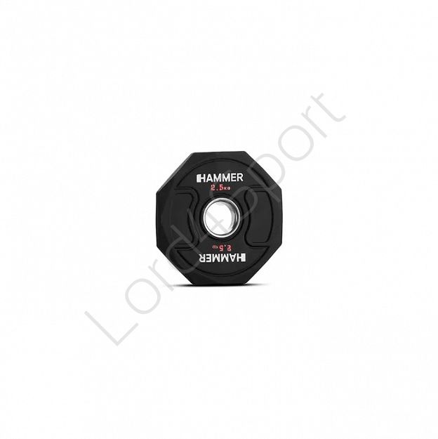 Obciążenie olimpijskie 2,5 kg HAMMER OCTAGON 50 mm