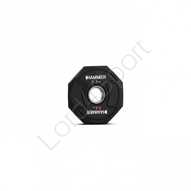 Obciążenie olimpijskie 2,5 kg HAMMER OCTAGON 50 mm