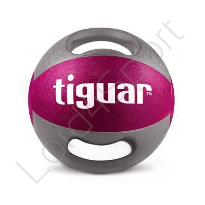 Piłka lekarska z uchwytami - 5kg -  TIGUAR