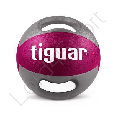 Piłka lekarska z uchwytami - 5kg -  TIGUAR