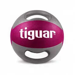 Piłka lekarska z uchwytami - 5kg -  TIGUAR