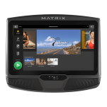 Maszyna eliptyczna MATRIX Fitness z zawieszeniem E50 z konsolą XUR - 3