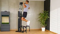 Ławka składana wielofunkcyjna HAMMER PULLUP & DIP - 35