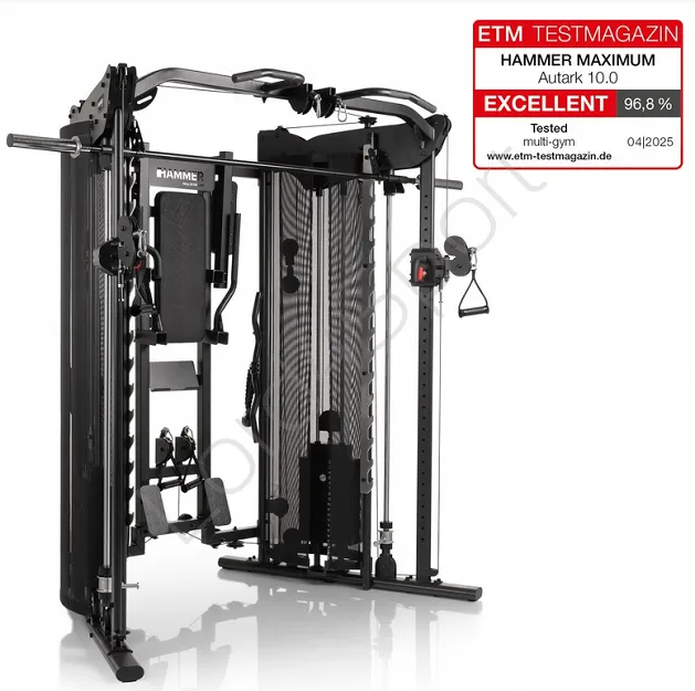 Brama treningowa HAMMER MAXIMUM AUTARK 10.0 z ławką treningową HAMMER MAXIMUM AUTARK