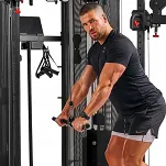 Uchwyt HAMMER Triceps Bar Arched Black - 5