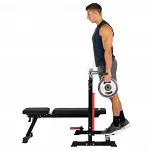 Ławka treningowa ze stojakiem HAMMER FORCE 4.0 (składana) - 11