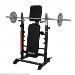 Ławka treningowa ze stojakiem HAMMER FORCE 4.0 (składana) - 4