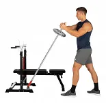 Ławka treningowa ze stojakiem HAMMER FORCE 4.0 (składana) - 17