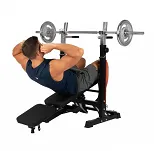 Ławka treningowa ze stojakiem HAMMER FORCE 4.0 (składana) - 19