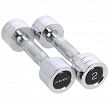 Zestaw hantli chromowanych CHD 1 kg - 10 kg HMS - 2