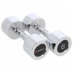 Zestaw hantli chromowanych CHD 1 kg - 10 kg HMS - 6