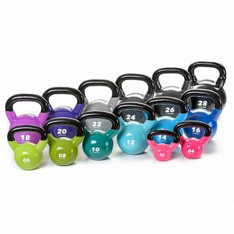 Kettlebell 18 kg winylowe GIPARA