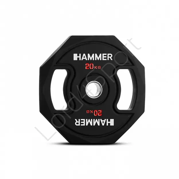 Obciążenie olimpijskie 20 kg HAMMER OCTAGON 50 mm