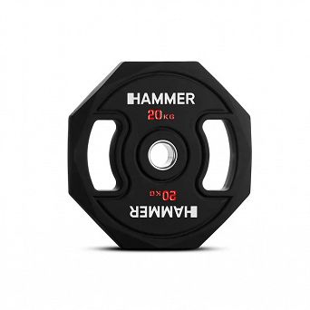 Obciążenie olimpijskie 20 kg HAMMER OCTAGON 50 mm