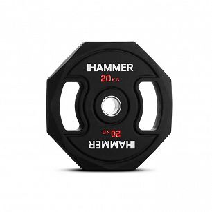 Obciążenie olimpijskie 20 kg HAMMER OCTAGON 50 mm
