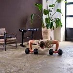 Zestaw hantli regulowanych ze stojakiem 2 x 25 kg HAMMER STRONGLOCK 4.0 - 15