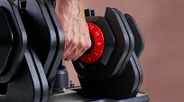 Zestaw hantli regulowanych ze stojakiem 2 x 25 kg HAMMER STRONGLOCK 4.0 - 7