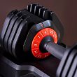 Zestaw hantli regulowanych ze stojakiem 2 x 25 kg HAMMER STRONGLOCK 4.0 - 10