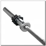 Gryf olimpijski GO450 220cm/50mm HMS z zaciskami Lock Jaw - 2