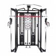 OSTATNIA SZTUKA!!! Brama treningowa z ławką FINNLO MAXIMUM INSPIRE SCS Smith Cage System - 2