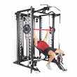 OSTATNIA SZTUKA!!! Brama treningowa z ławką FINNLO MAXIMUM INSPIRE SCS Smith Cage System - 4