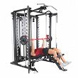 OSTATNIA SZTUKA!!! Brama treningowa z ławką FINNLO MAXIMUM INSPIRE SCS Smith Cage System - 5