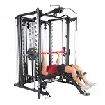 OSTATNIA SZTUKA!!! Brama treningowa z ławką FINNLO MAXIMUM INSPIRE SCS Smith Cage System - 5