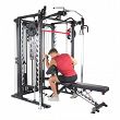 OSTATNIA SZTUKA!!! Brama treningowa z ławką FINNLO MAXIMUM INSPIRE SCS Smith Cage System - 10
