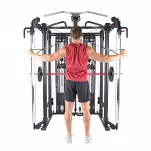 OSTATNIA SZTUKA!!! Brama treningowa z ławką FINNLO MAXIMUM INSPIRE SCS Smith Cage System - 14