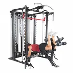 OSTATNIA SZTUKA!!! Brama treningowa z ławką FINNLO MAXIMUM INSPIRE SCS Smith Cage System - 19