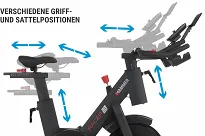 Rower spinningowy HAMMER SPEED RACE S (magnetyczny) - 18