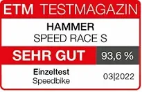 Rower spinningowy HAMMER SPEED RACE S (magnetyczny) - 28