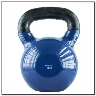 Kettlebell żeliwny pokryty winylem KNV 16 kg HMS