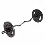 Gryf olimpijski łamany czarny HAMMER 120cm/50mm - 6